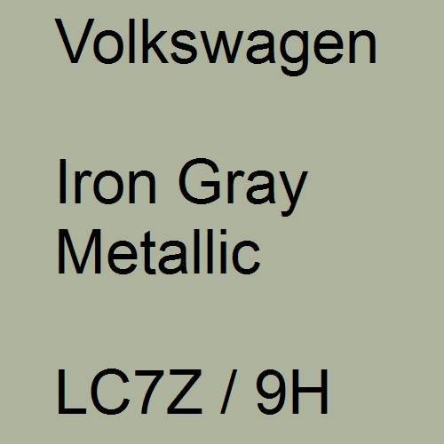 Volkswagen, Iron Gray Metallic, LC7Z / 9H.